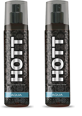 

HOTT AQUA Perfume Spray for Men Pack of 2 (135ml each) Perfume - 135 ml(For Men)