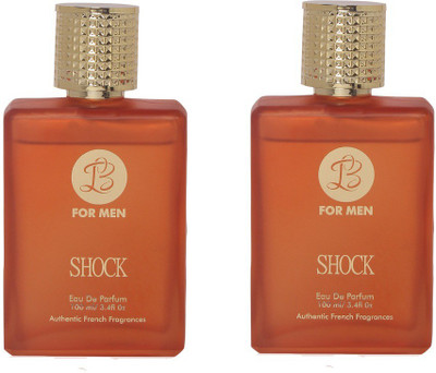 

Lyla Blanc SHOCK Perfume Spray for Men- Pack of 2 (100ml each) Eau de Parfum - 100 ml(For Men)