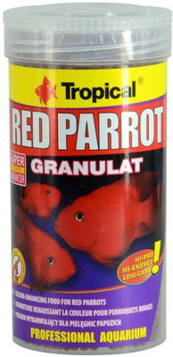 

Tropical Red Parrot Granulat 100 g Dry Fish Food