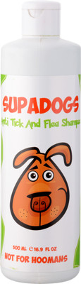 

SUPADOGS Anti-fungal Anti tick Dog Shampoo(500 ml)