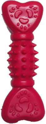 

Goofy Tails Spike Rubber Bone (Medium) Rubber Bone, Chew Toy For Dog