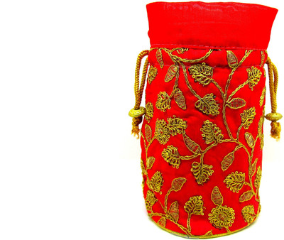 

Fiapa Pouch Potli Potli(Red)