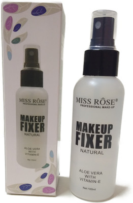 MISS ROSE MakeUp Fixer ALOE Vera With VItamin-E Primer - 100 ml(Transparent)