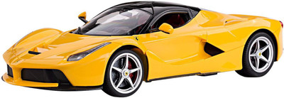 

Gencliq Best for motor skills hi-speed Super Fast Racing Remote Control Car For Kids (yellow color)(Yellow)