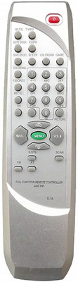 

LipiWorld Full Functin TV Remote Control Compatible Remote Controller(Grey)