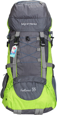

C4U New Launched BagsNpack Rucksack Green Grey Premium Quality-55LTR Rucksack - 55(Green, Grey)