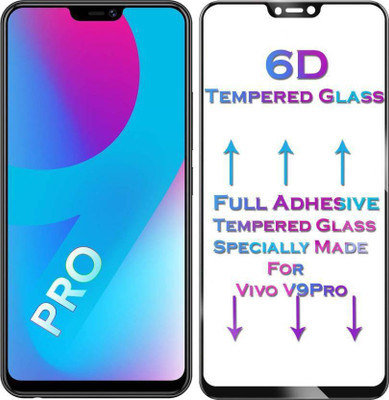 Express Buy Edge To Edge Tempered Glass for Vivo V9 Pro(Pack of 1)