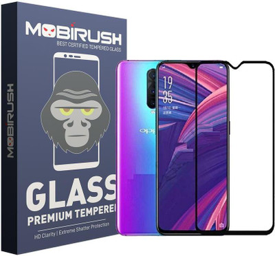 MOBIRUSH Edge To Edge Tempered Glass for Oppo R17 Pro(Pack of 1)