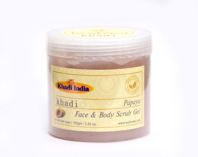 

Leafveda Khadi Papaya Gel Scrub(100 g)