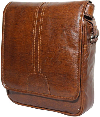 

SPHINX Men & Women Formal Tan Synthetic Leather Messenger Bag