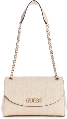 

Guess Women Casual Pink PU Sling Bag