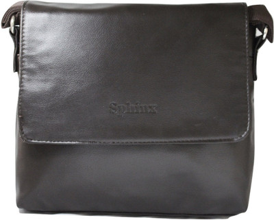

SPHINX Men Formal Brown Synthetic Leather Sling Bag