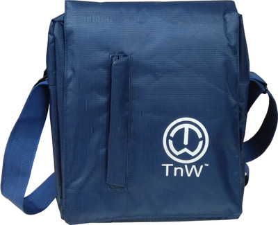 

InW Men & Women Casual Blue Nylon Sling Bag