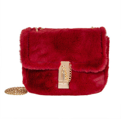 

peaubella Women Evening/Party, Formal Red Synthetic Fabric Sling Bag