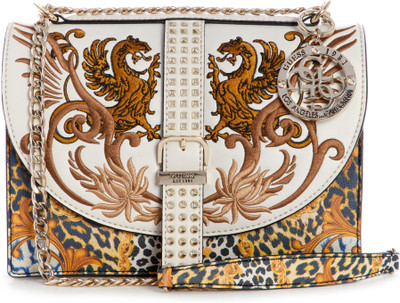 

Guess Women Casual Multicolor PU Sling Bag