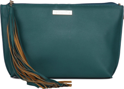 

Remanika Women Casual Blue Leatherette Sling Bag