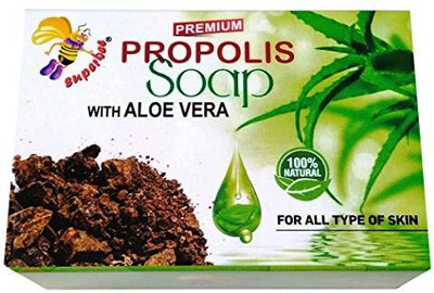 

Super Bee Premium Propolis Soap with Aloe Vera,125 g(125 g)