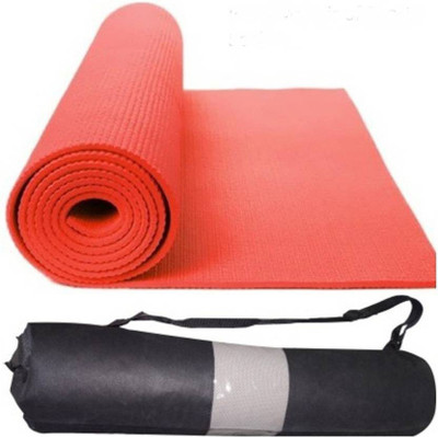 

Blueberry 100% ECO FRIENDLY 6 mm Exercise & Gym, Yoga Mat Green 6 mm Yoga Mat, Red