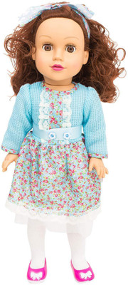 

Baybee Cute Looking Doll For baby Soft Plush Girl Toy | Doll for Toddlers & Infant Girl kids Toys | Doll Suitable for 3 years olds and up Year Olds Kids - 18 inch(Lite Pink, White)