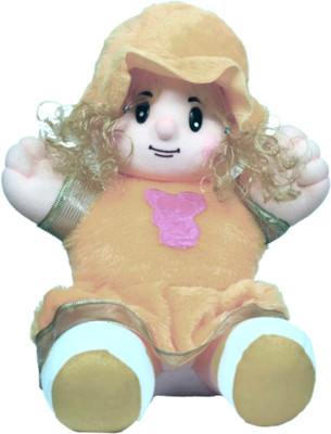

sahil fashion Ladli Doll - 21 cm(Light Orange)
