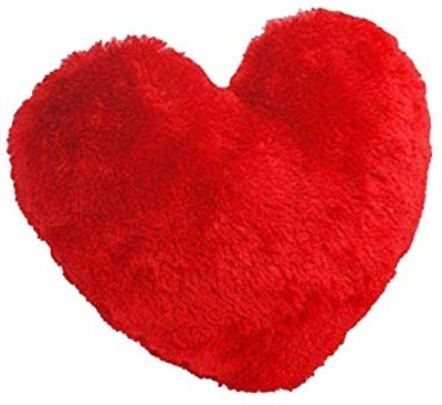 

ReneReit Collection Red Heart Shaped Super Soft Toy Decor Cushion Pillow for Love Girl Gift - 25 cm(Red)