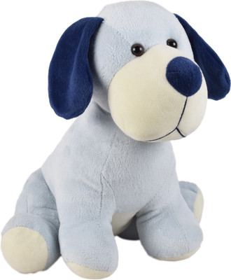 

Ultra Cute Sitting Dog Soft Toy - 12 inch(Blue)