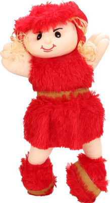 

Growth Creation Red Attractive Kareena Doll with Hair - 17 cm (Red) - 17 cm(Multicolor)