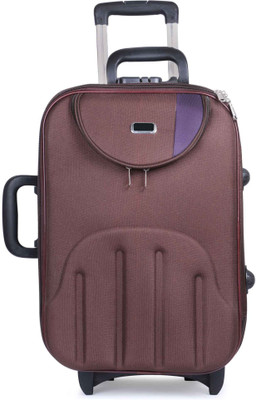 

STALIN Travel 50 Liter Brown Color  Inch Polyester Suitcase Trolley Check-in Luggage -  inch(Brown