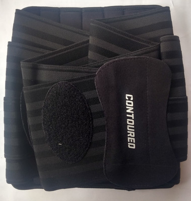 

United Medicare UM Contoured Back Support (, Black, Grey, Multicolor