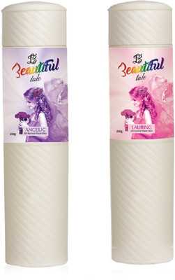 

Lyla Blanc TALC ANGELIC LAURING for Women - (Set of 2) (250gm each)(250 g)
