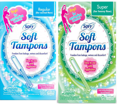 sofy soft tampons Tampons(Pack of 19)
