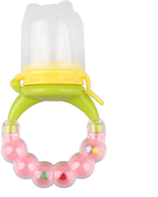 

Baby Shopiieee Fresh Fruit Vegetables Food Nibbler Cum Rattle Teether Rattle (Multicolor) Fruit Nibbler(Multicolor)