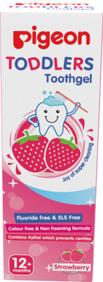 

Pigeon TOODLERS TOOTHGEL STRAWBERRY (50 GMS) Toothpaste(50 g)