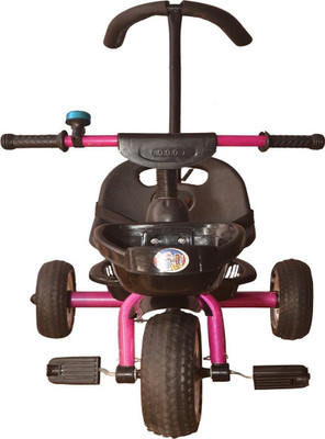 

Oximus Baby cycle for 2 year old kids With Footrest / Back Support /Storage Basket and Parent Push Handle Control Recommended For Children 1 2 3 4 5 Years Old Baby Boys & Girls Baby Cycle/trikes/tricycle For Toddler Toys New Arrival ( Pink ) PinkhandleTri
