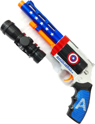 

ClueSteps Air Soft Toy Revolver Gun Pistol Powerful Water Gun(Multicolor)