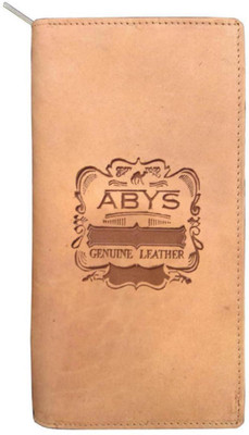 

ABYS 100 % Genuine Leather Tan Women Wallet|Document Holder Valentine's Day Day Special Gift(Tan)