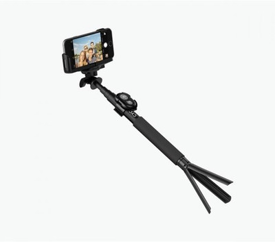 

ROAR CXS_411C_H8 compatiable Bluetooth Portable tripod with remote||360 degree tripod|| Foldable triopod|| Camera stand|| Mobile Tripod|| Camcorder tripod|| Camera mount|| Extendable tripod||Three-Dimensional Head & Quick Release Plate|| Assorted color|| 
