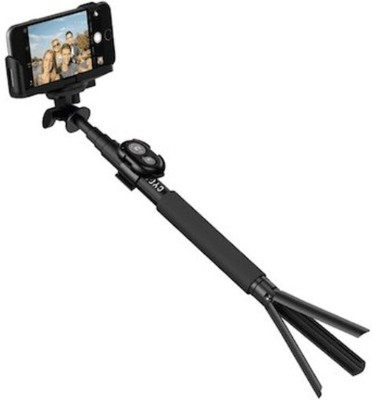 

ROAR CVH_489C_H8 compatiable Bluetooth Portable tripod with remote||360 degree tripod|| Foldable triopod|| Camera stand|| Mobile Tripod|| Camcorder tripod|| Camera mount|| Extendable tripod||Three-Dimensional Head & Quick Release Plate|| Assorted color|| 