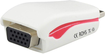 

hdmi to vga TV-out Cable HDMI(White, For Laptop)