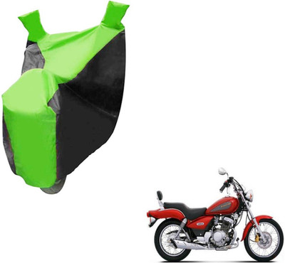 NIKS Two Wheeler Cover for Yamaha(Enticer, Black, Green)