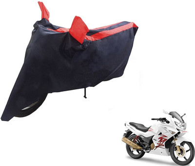 NIKS Two Wheeler Cover for Hero(Karizma ZMR, Black, Red)