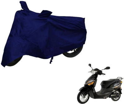 Auto Hub Two Wheeler Cover for Hero(Electric Zippy, Blue)