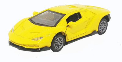 

Jack Royal 1:32 Scale Metal Cars Pull Back, Lambo Model Metal car(Yellow)