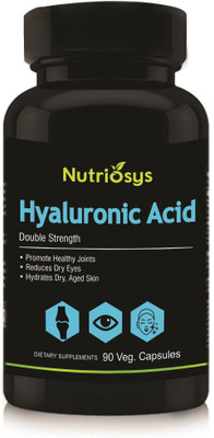 

Nutriosys Hyaluronic Acid - Double Strength (90 Veg Capsules)(90 No)