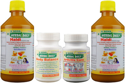 

M SONS Herbal daily Arthritis Care Pack for Joints & Knee Pain, Rheumatoid-arthritis(0.85 kg)