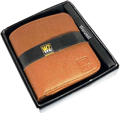 

Wenzest Boys Tan Artificial Leather Wallet(6 Card Slots)