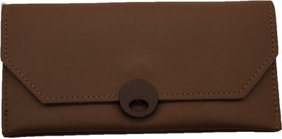 

M.Crownwill Girls Brown Artificial Leather Wallet(2 Card Slots)
