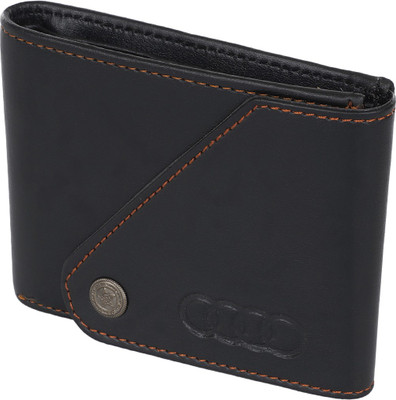 

FERRET Boys Black Artificial Leather Wallet(6 Card Slots)