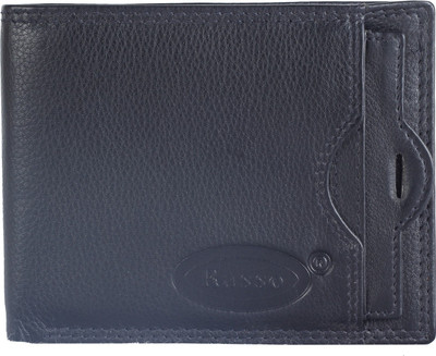 

RASSO Men Black Genuine Leather Wallet(6 Card Slots)
