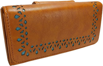 

Garmin Women Tan Artificial Leather Wallet(11 Card Slots)